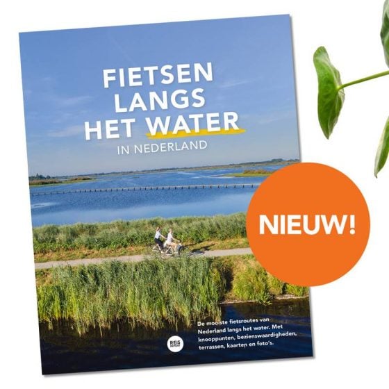 Fietsen langs het water