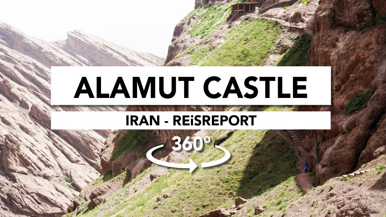 alamut valley castle video 360 iran