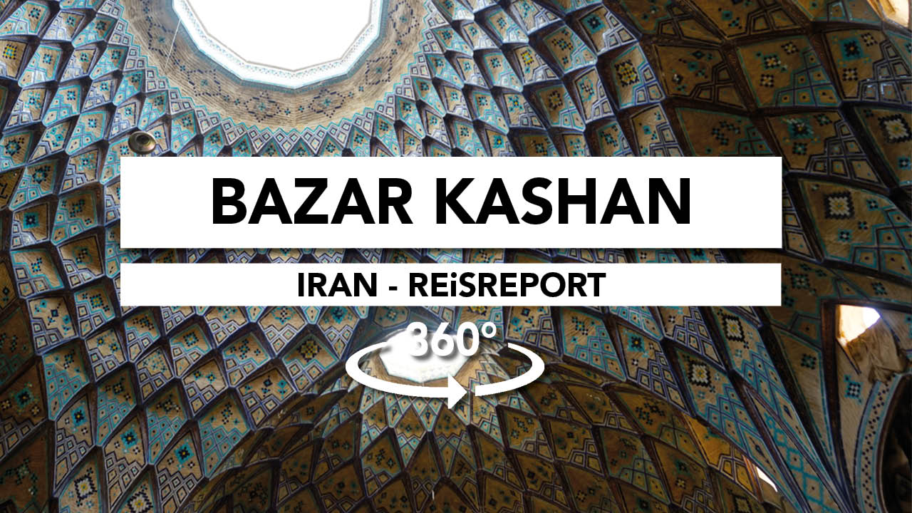 kashan, bazar video 360 iran