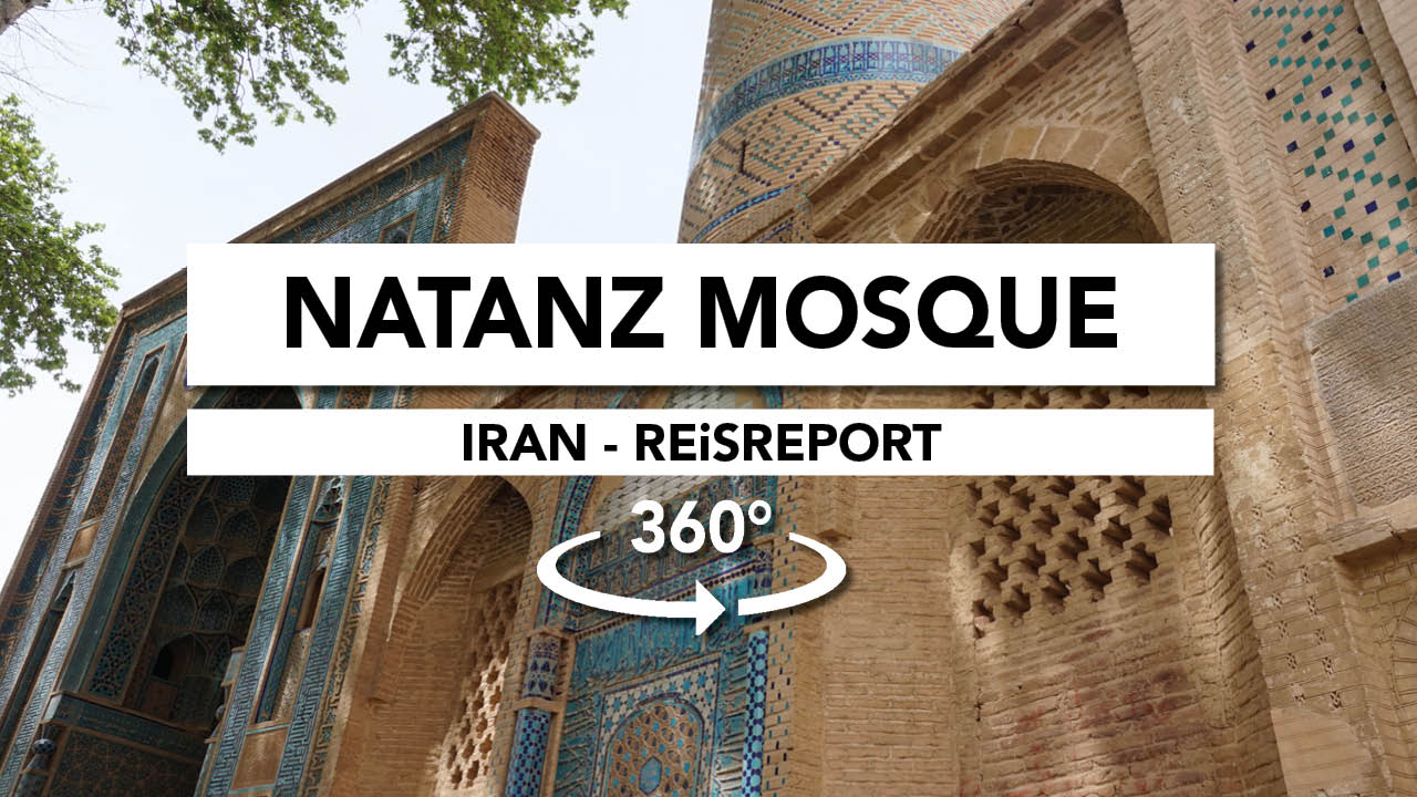 natanz, mosque video 360 iran
