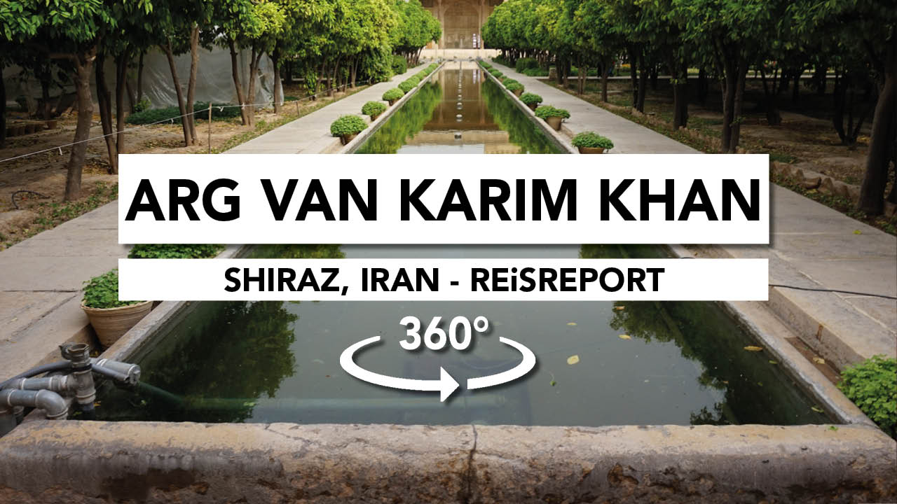shiraz, arg van karim khan video 360, iran