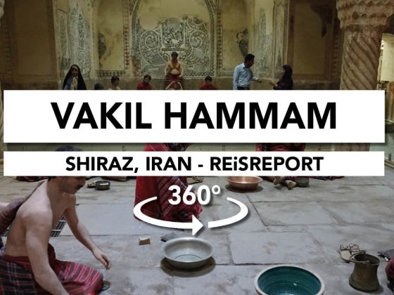 shiraz, vakil hammam video 360, iran