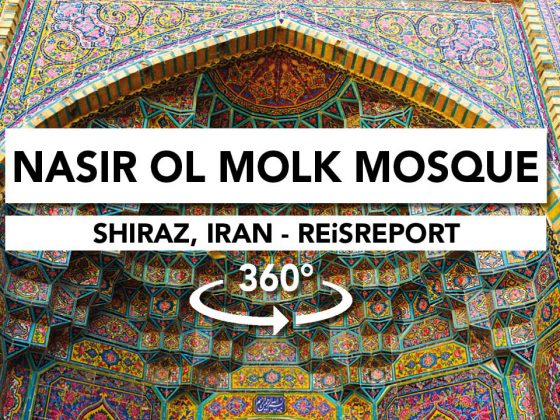 shiraz video, nasir ol molk mosque 360, iran