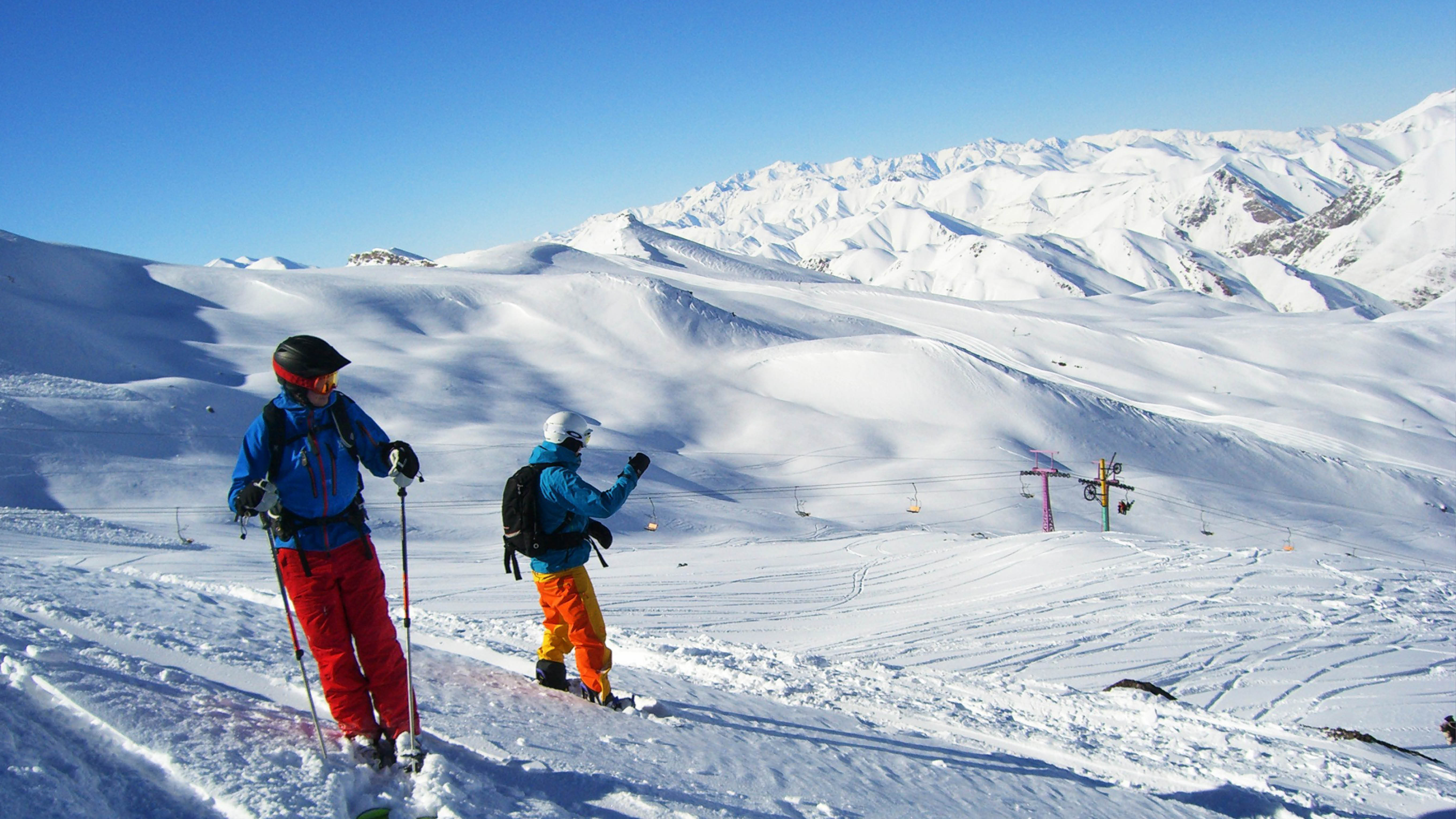 skiën in iran wintersport 