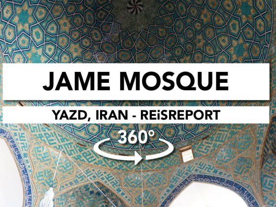 yazd, jame mosque video 360, iran