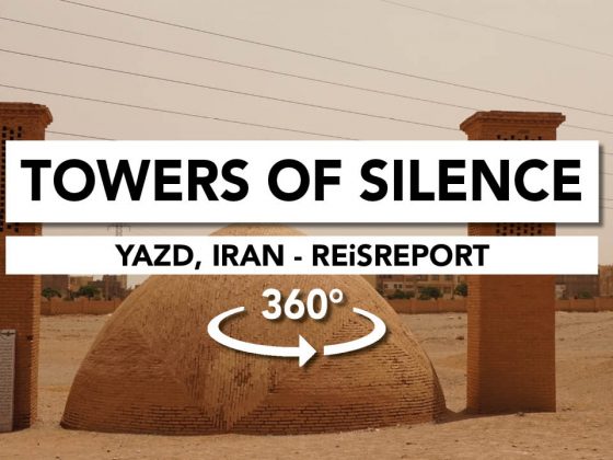 yazd, towers of silence video 360, iran