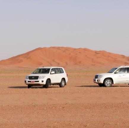 Wildkamperen in de Empty Quarter woestijn cover