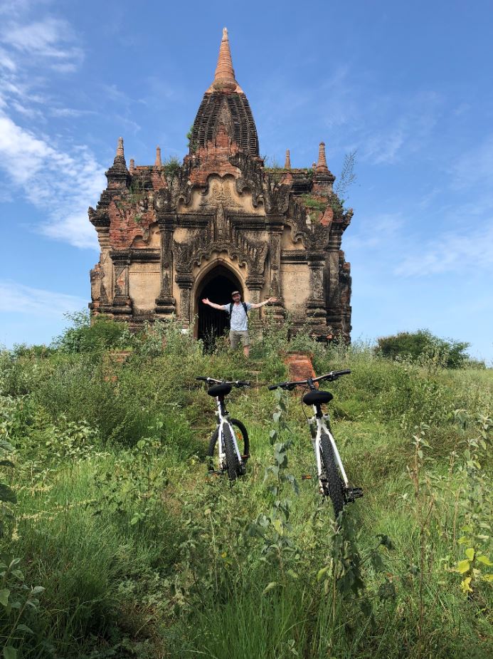 myanmar-bagan-fietsen-tempel