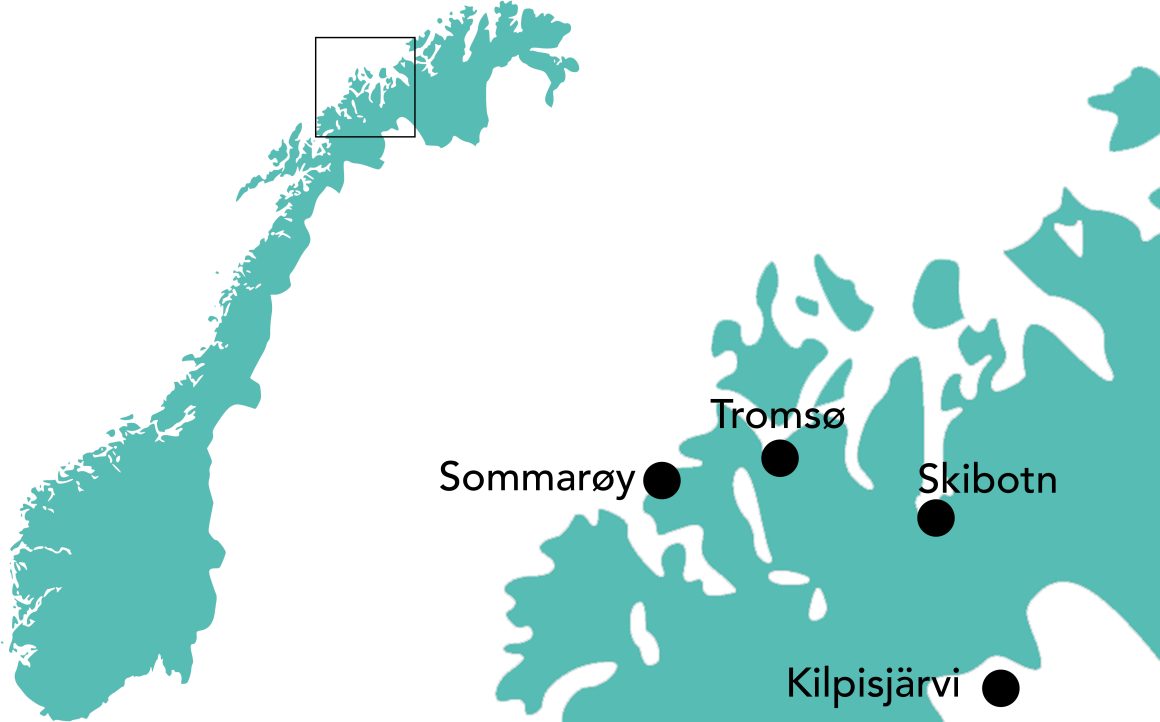 Fins Lapland en de Noorse fjorden